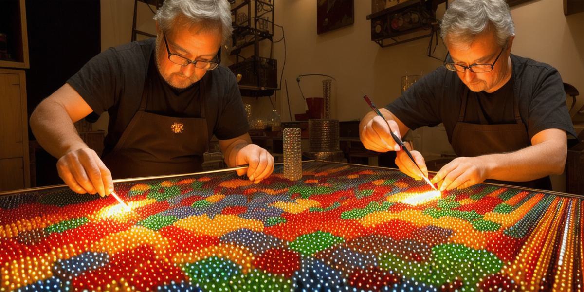 Creating Glass Beads: The Fascinating Process of Making Colorful Glass Pearls