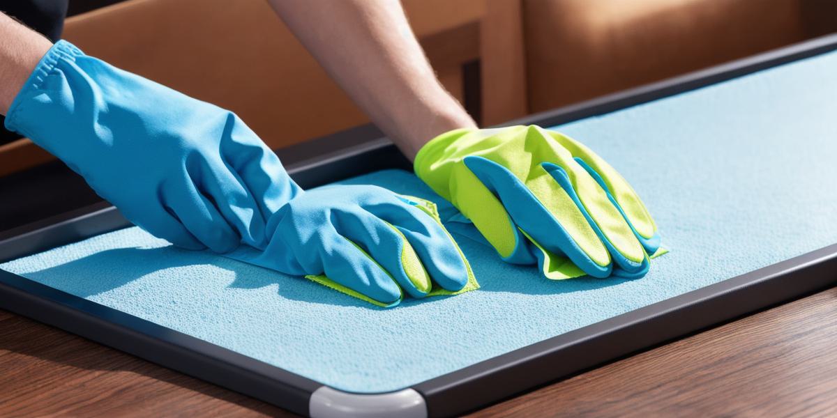 **”Cleaning an Air Hockey Table: Simple and Effective Steps from a Pro”**