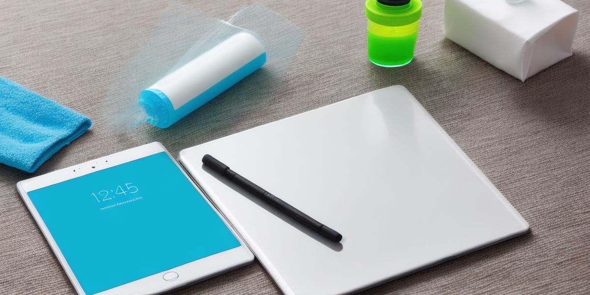 Essential Tablet Cleaning: Protect Your Device and Health in 256 Words