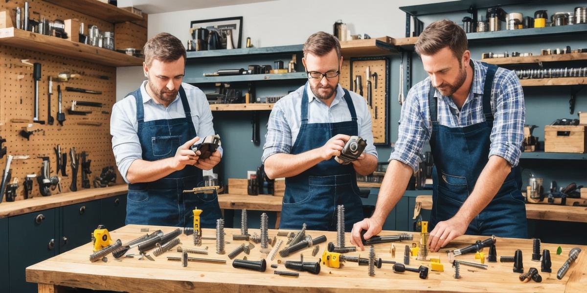 Titel: Der Zaubertrick mit Schrauben und Muttern: Eine lebhafte Idee für DIY-Enthusiasten! 🔧🛠️