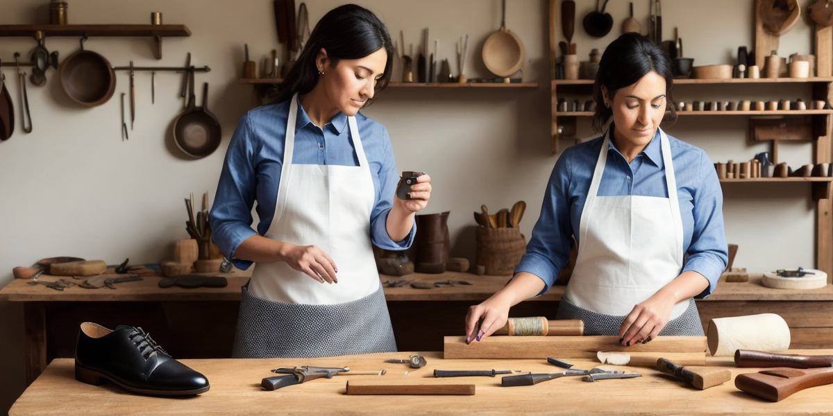 Titel: Tapaderos: Die einfachen Schritte zum Selbstbasteln Ihrer eigenen Schuhe