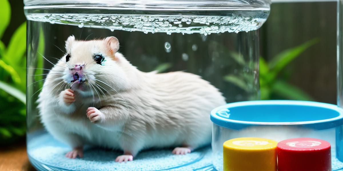 Titel: Welche Art von Wasser trinken Hamster? – Das Richtige für ein glückliches Hamsterleben