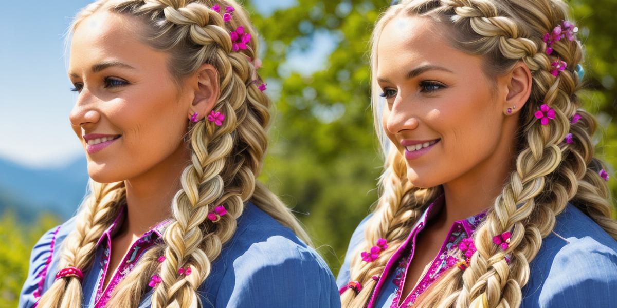 The Secret Behind the Popular Heidi-Zöpfe Braids 🧣✨