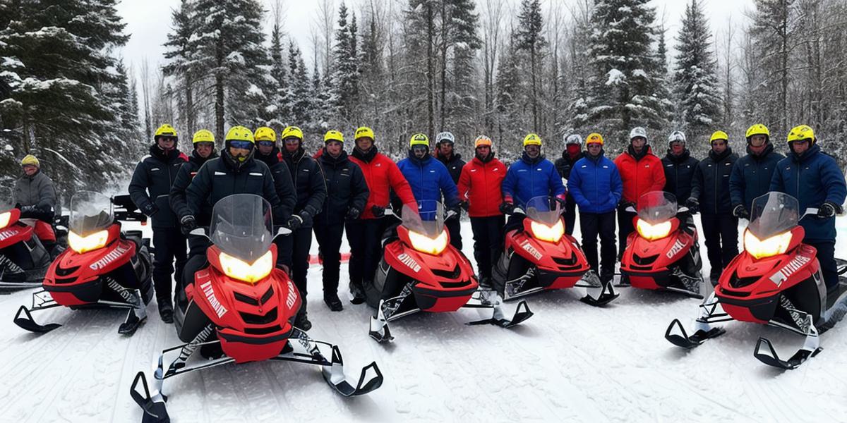 Schneemobilrennen: Das spannende Abenteuer der Eisrennfreunde 🏁❄️