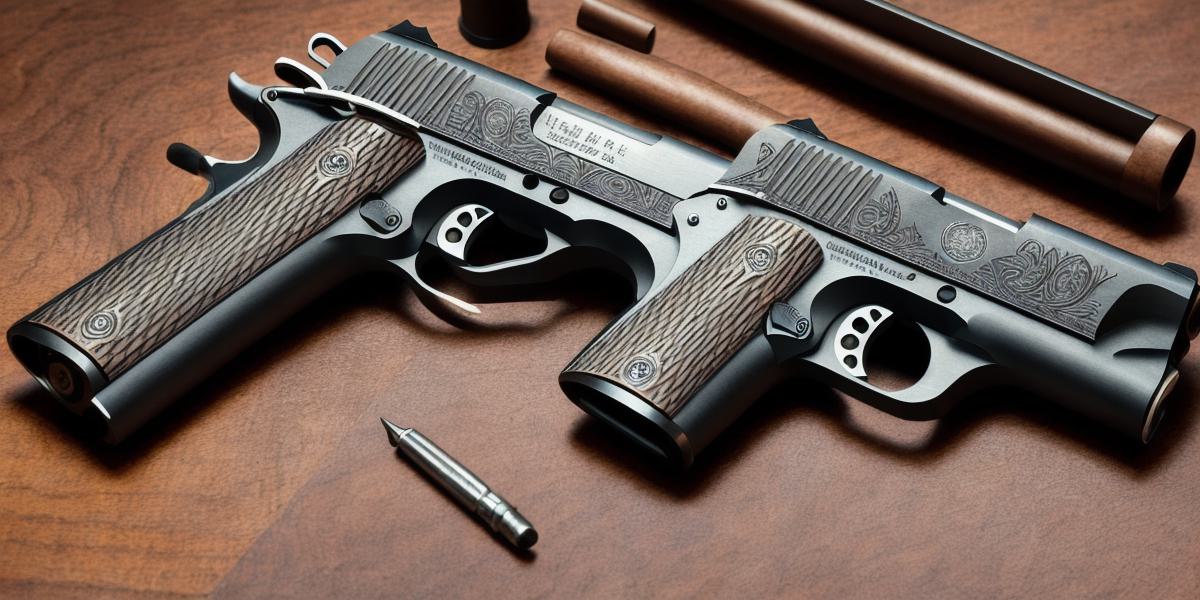 Crafting 1911 Grips: A Balance of Art and Precision