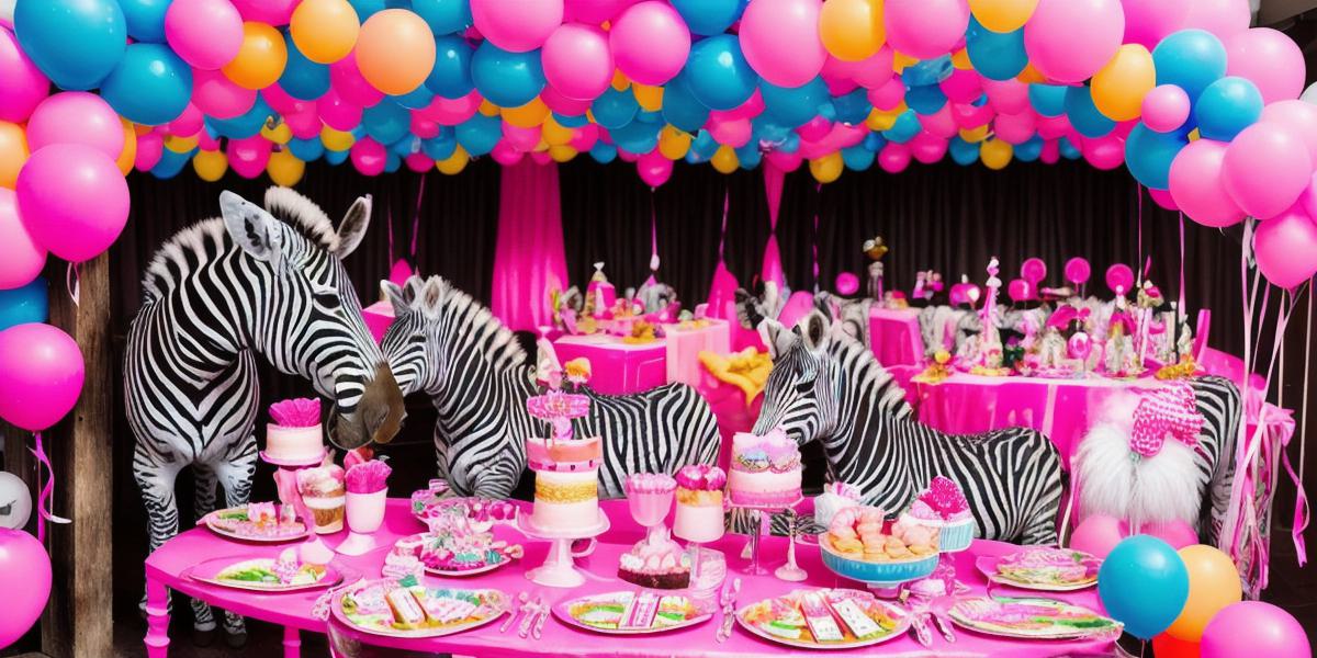 Was ist eine Pink-Zebra-Party?