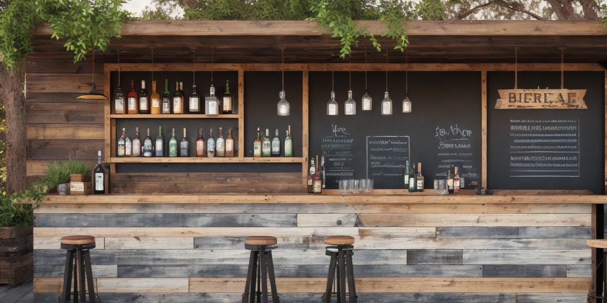 Wie viel kostet es, eine mobile Bar zu mieten?