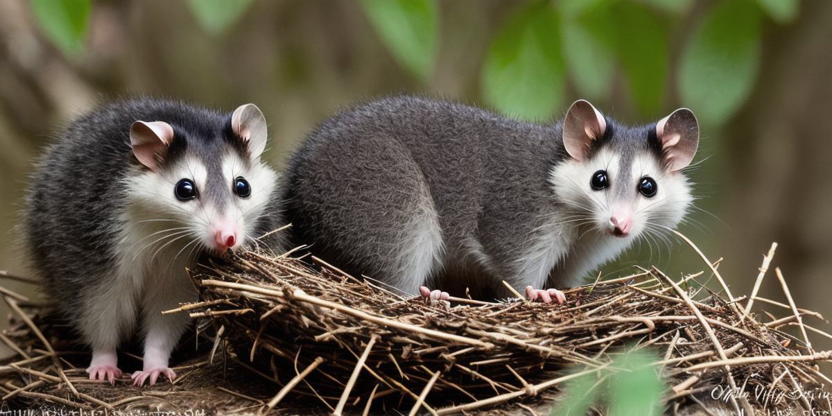 Unveiling the Mysteries of Opossum Nests: A Peek into the World of Virginia Opossums