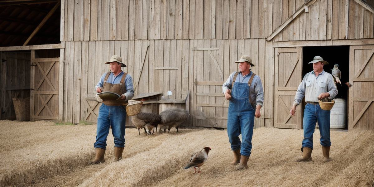 wie man Vögel in einem Lagerhaus loswird