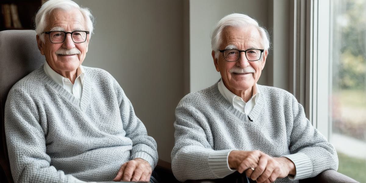 Wie man Haare für Seniorenporträts macht