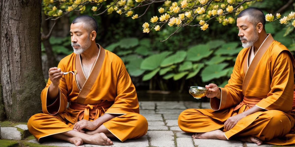 The Warm Welcome of a Monk: A Symbol of Peace and Spirituality