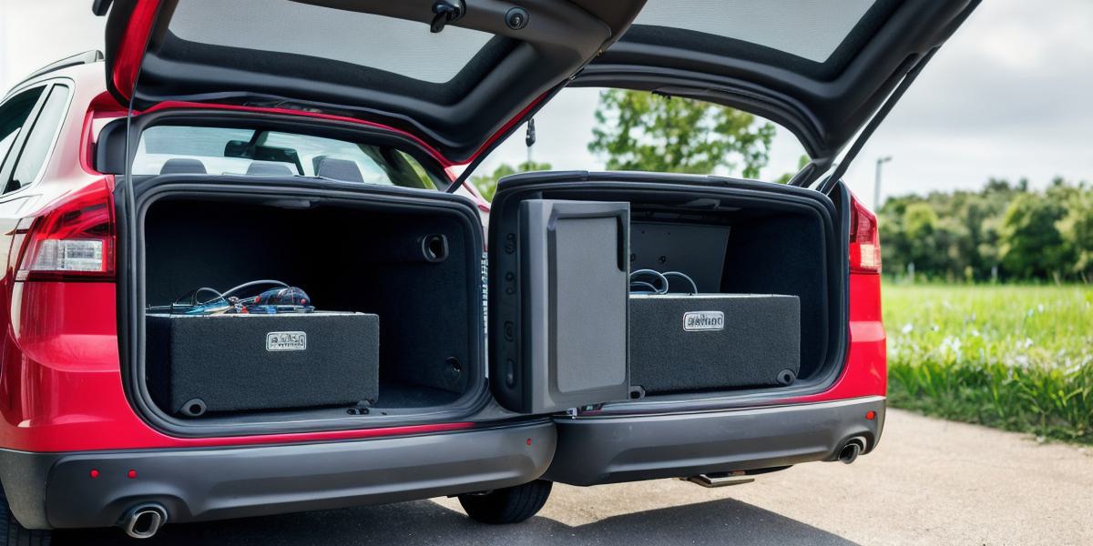 Titel: Wie schließe ich einen Subwoofer im Auto ohne Verstärker an? – Hörereife ohne Kasse