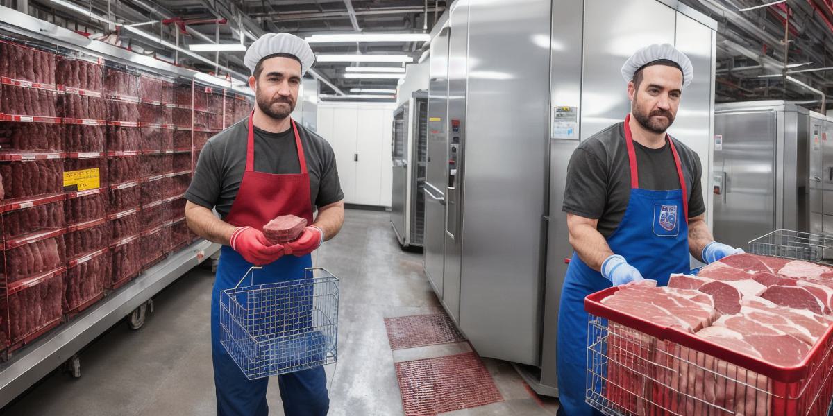 wie man Fleisch transportiert