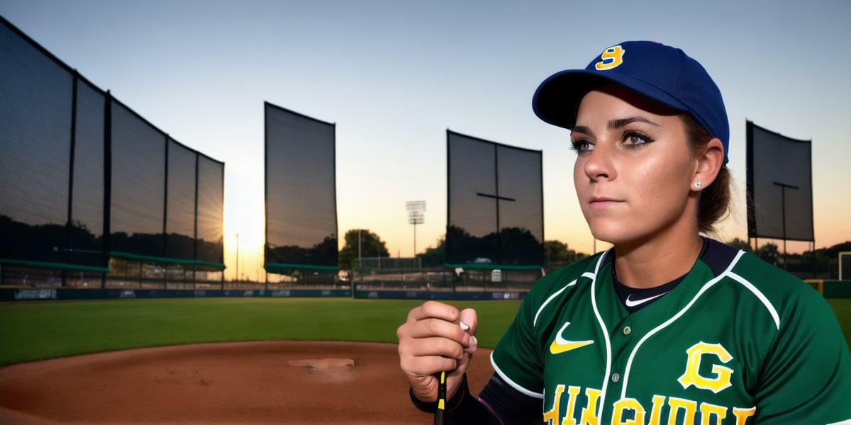 Wie man im Softball aus einer Schlagschwäche herauskommt