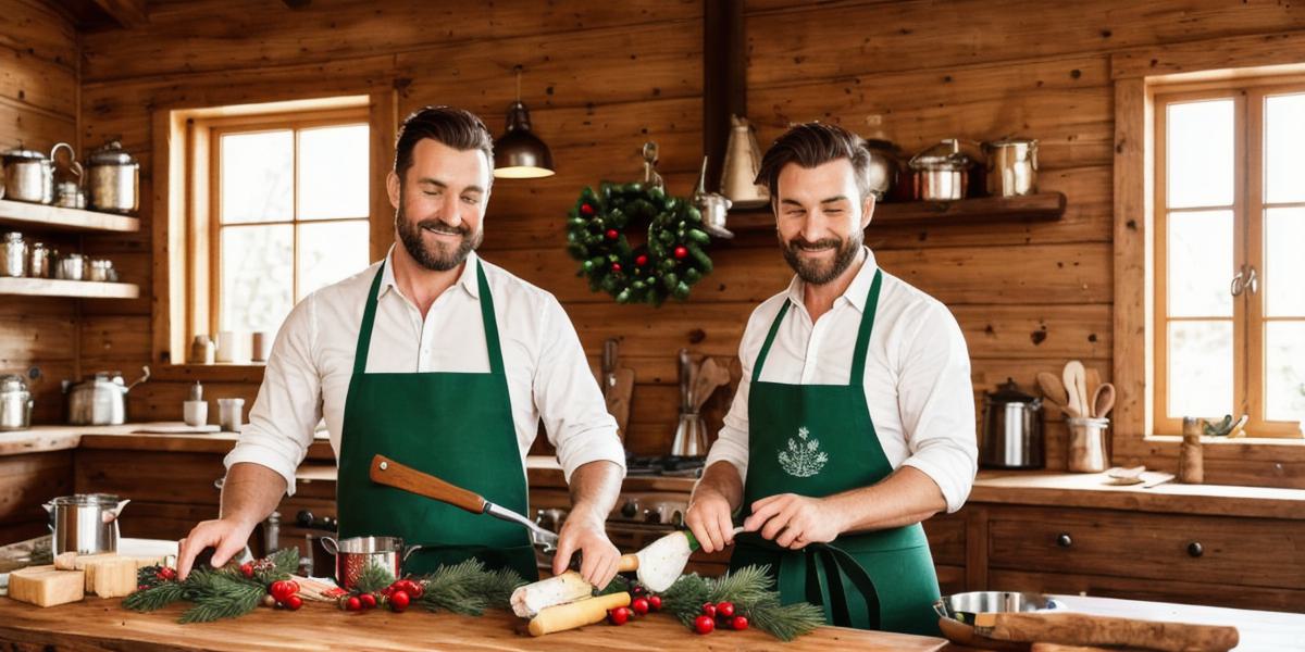 Wie man zu Weihnachten einen Hahn kocht