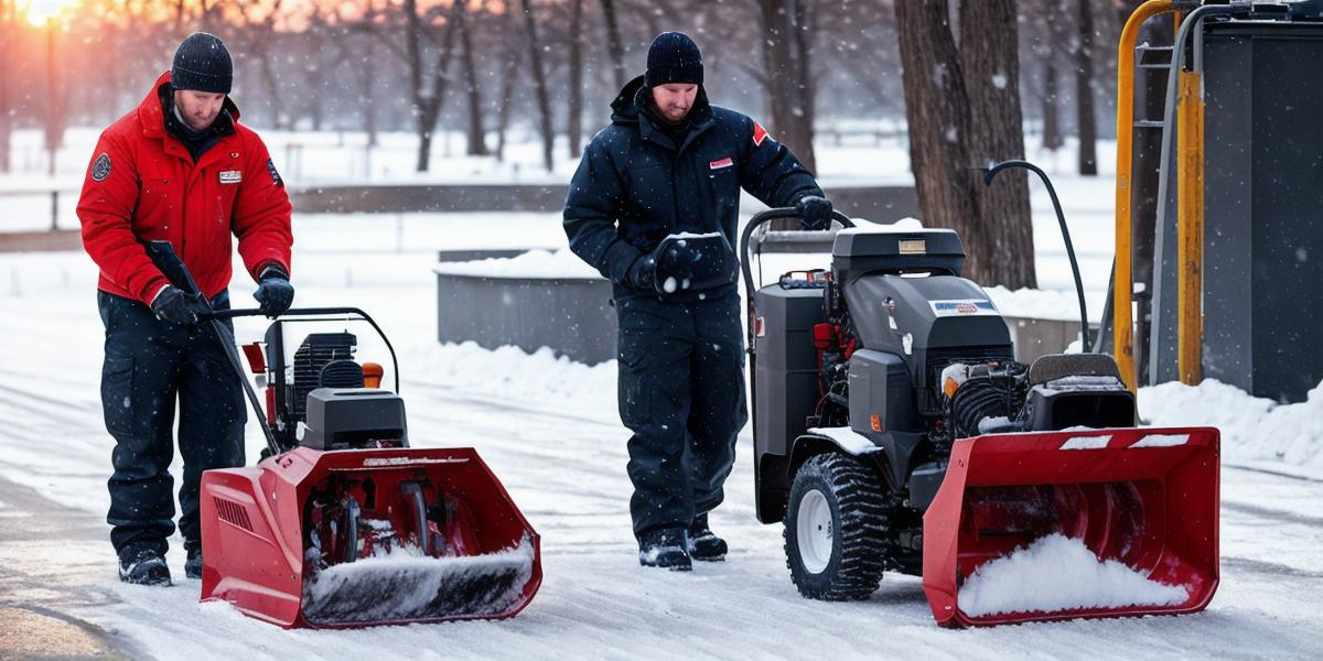 Schneefeld-Reinigung: So entfernt man altes Benzin aus einem Schneemobil