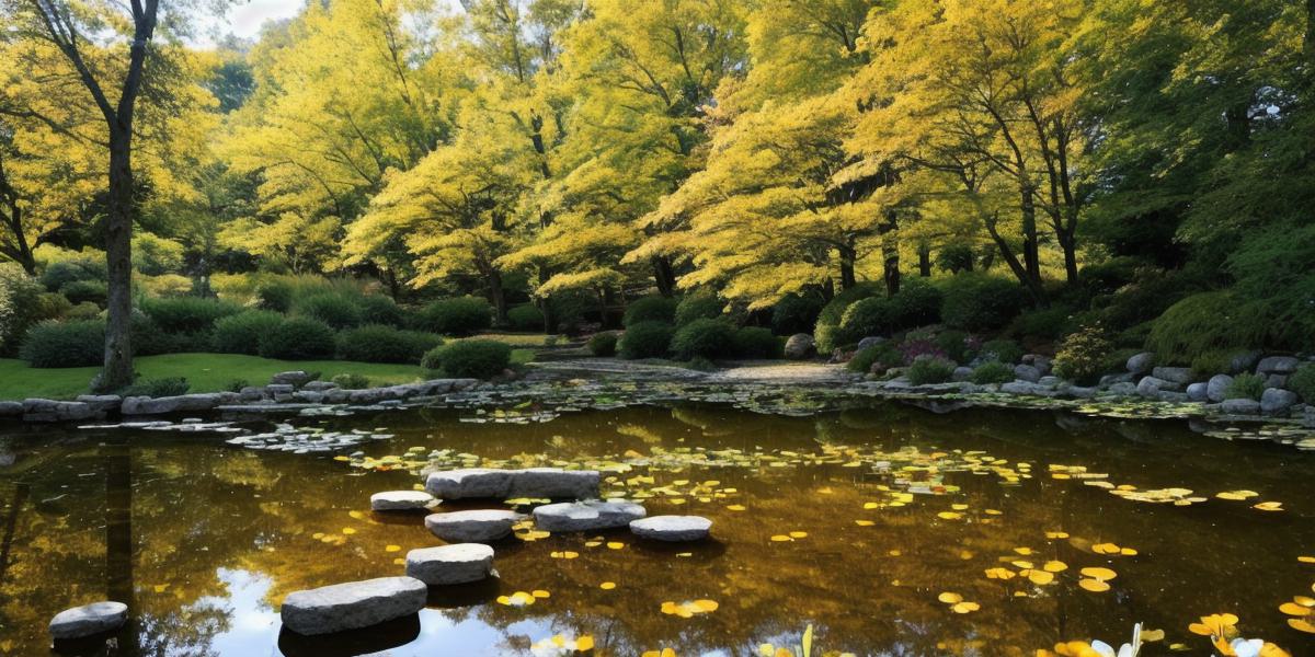 Titel: Steine um den Teich stapeln: Erlebe die visuelle Wirkung und den natürlichen Charme