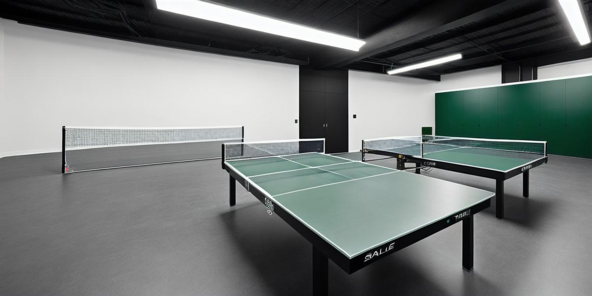 The Power of the Table Tennis Table: Why Quality Matters